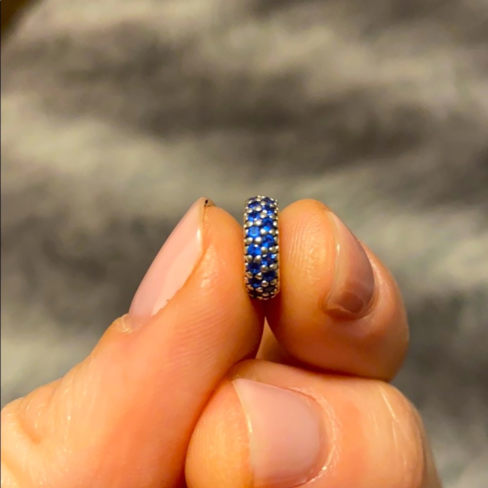 Swarovski Blue Spacer